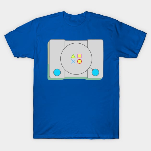 Cartoon Console Device T-Shirt by DamLas